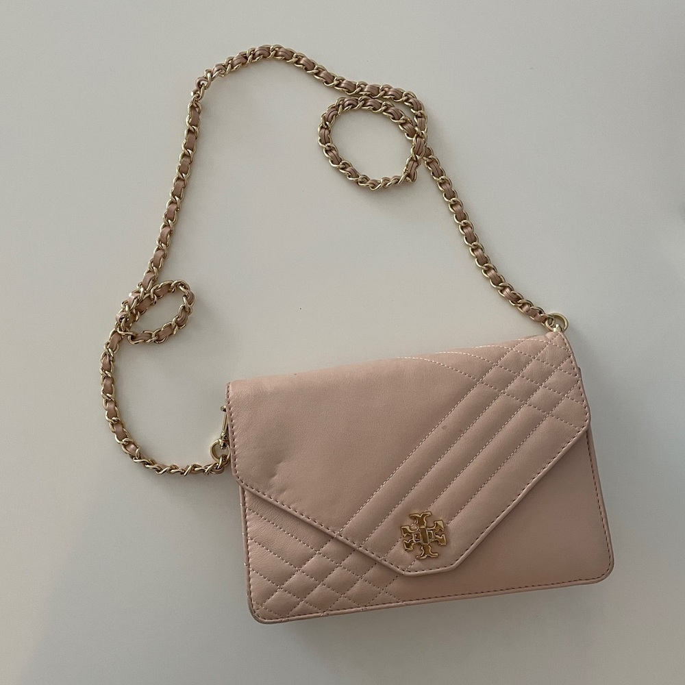 Tory Burch Light Pink Crossbody Bag
